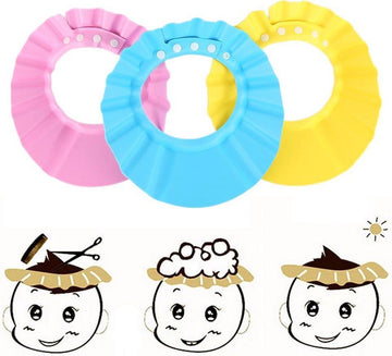 2 Pack Childrens Foam Shower Caps