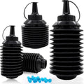 Four-pack gel ball blaster gun accessories including refill beads and plastic hopper for outdoor kids' toy gel gun play.