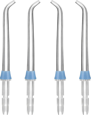 Replacement Heads for Waterpik Water Flosser,Replacement Tips for Waterpik Water Flosser,Easy to lnstall(4 Classic Jet Tips)