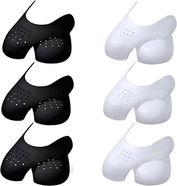 6 Pairs Shoe Crease Protectors for Most Sneakers - Men's 7-12, Women's 5-9