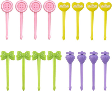 16 Pcs Fruit Picks for Kids Food Bento Lunch Box Cute Animal Toothpicks Accessories Toddler Mini Dinosaur Cartoon Forks Reusable