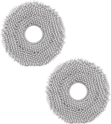 4 Pack Microfiber Mop Cloths for Q Revo, Qrevo MaxV, Qrevo S, Qrevo Pro, Qrevo Slim Qrevo S5V Robot Vacuum Cleaner, Mop Pad Replacement Accessories