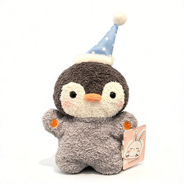 Soft plush penguin toy from the Goodnight Series by Everything Baby, perfect for cuddling and desk decoration.