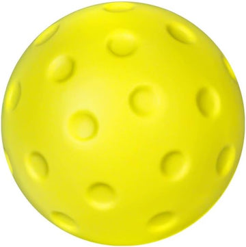 Noise-Reducing Foam Pickleballs-Soft PU Practice Balls for Indoor/Outdoor Training, Durable Vibration-Dampening Design with Lightweight Construction | Family Fun Games