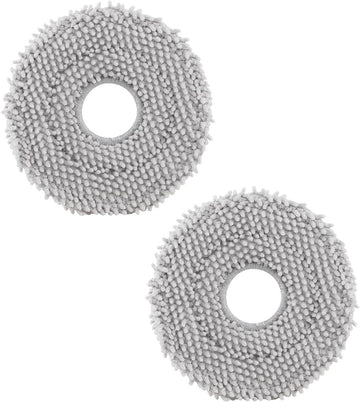4 Pack Microiber Mop Cloths or Q Revo, Qrevo MaxV, Qrevo S, Qrevo Pro, Qrevo Slim Qrevo S5V Robot Vacuum Cleaner, Mop Pad Replacement Accessories
