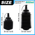 Four-pack of gel ball blaster gun refill bullets in plastic bottles, outdoor toy accessories for kids' party games.