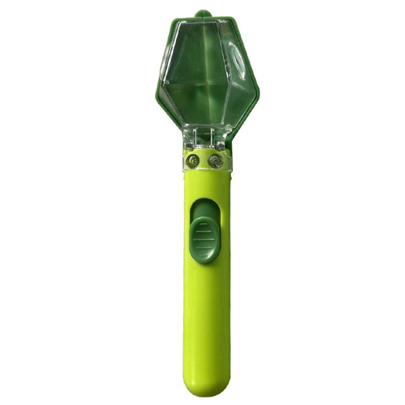 Green kids' insect catcher and bug viewer toy for outdoor nature exploration, designed for educational play and curiosity.