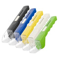 Black handheld insect catcher with magnifier, bug viewer, and tweezers for kids' outdoor bug-catching activities.