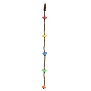 194cm Disc Swing Rope Plastic Multicolor Platforms for Children Balconies Courtyards Outdoor