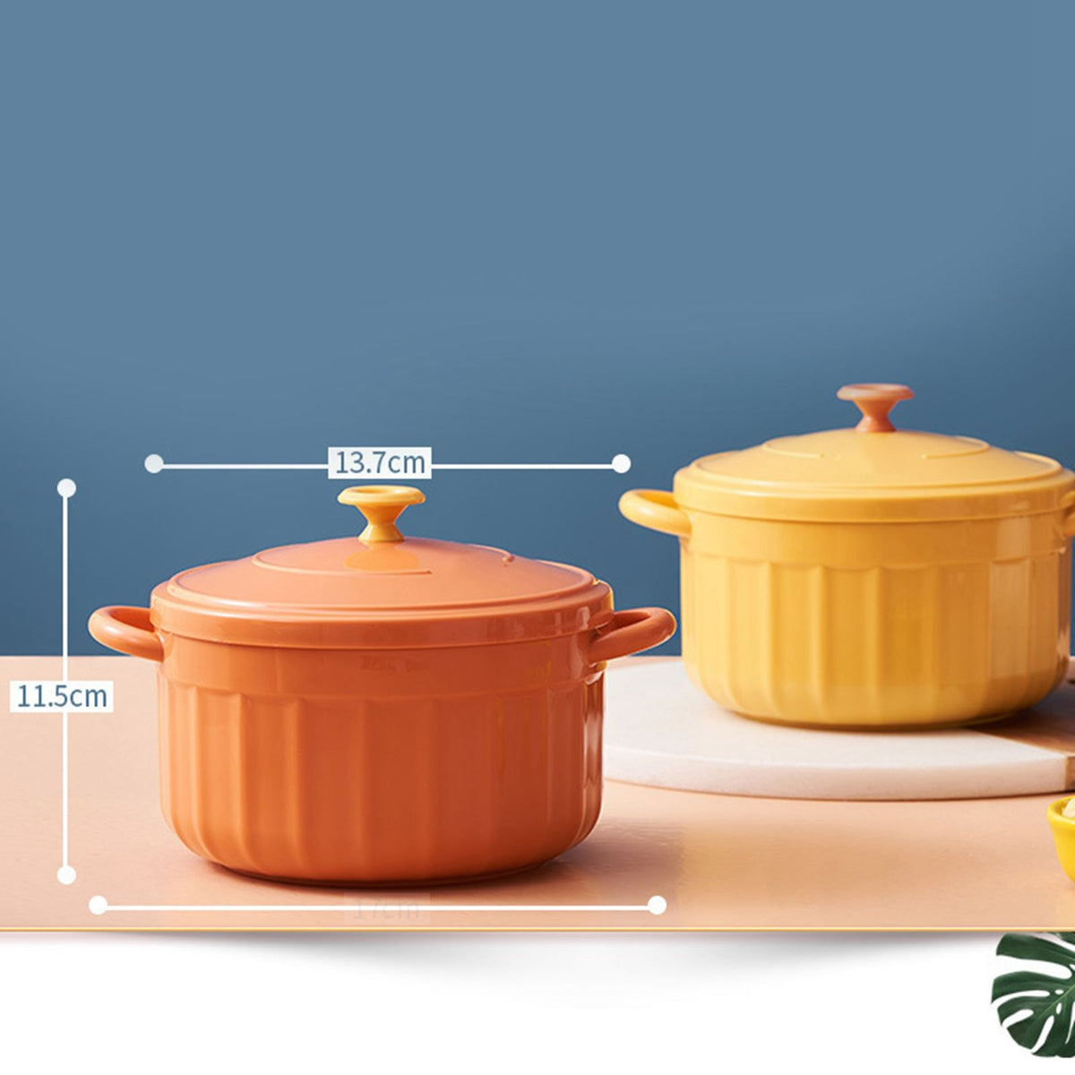 Large yellow noodles bowl with lid by Everything Baby, suitable for kids' lunches, featuring a durable, child-friendly design.