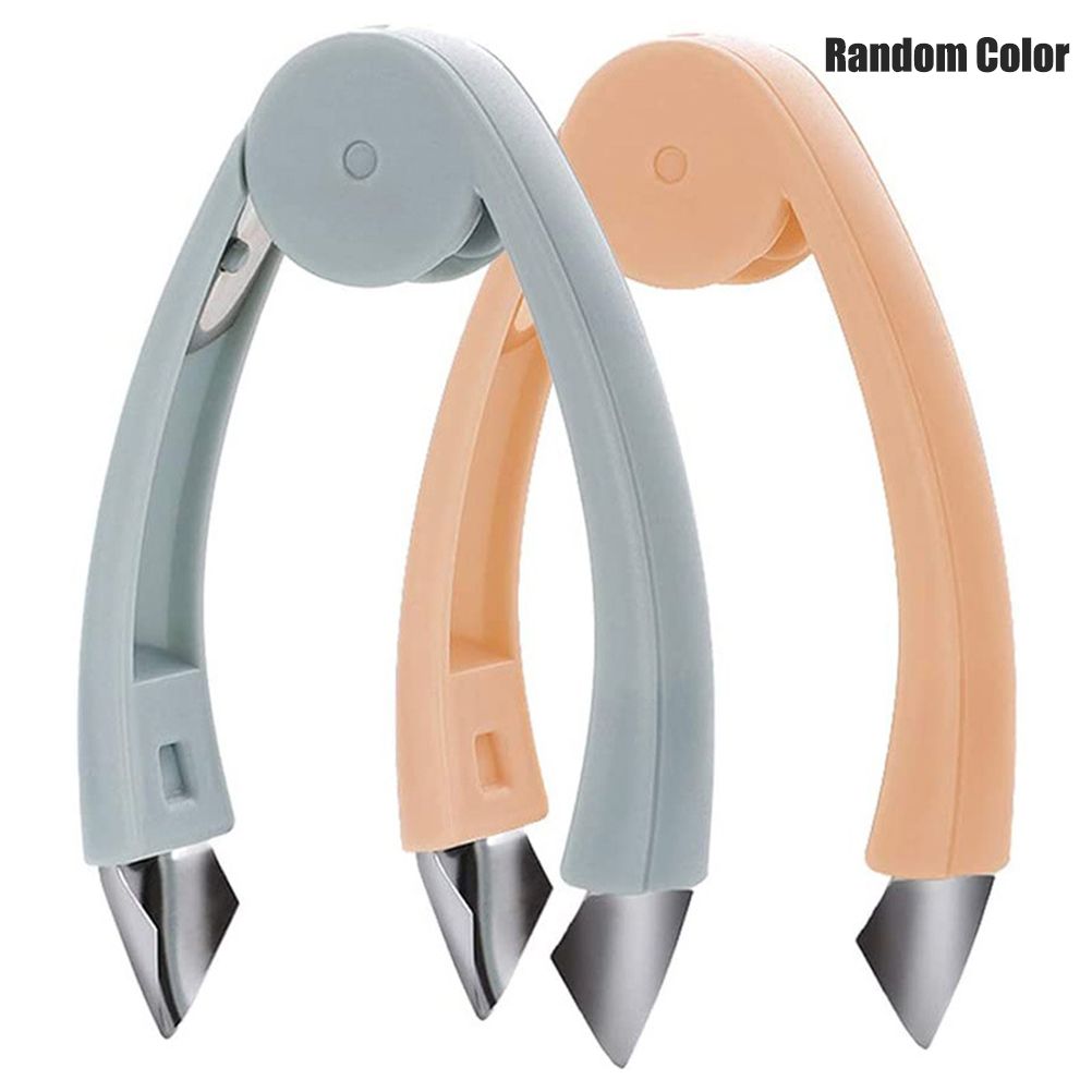 Portable strawberry huller and pineapple corer by Everything Baby, a kitchen tool for removing stems and cores from fruits and vegetables.