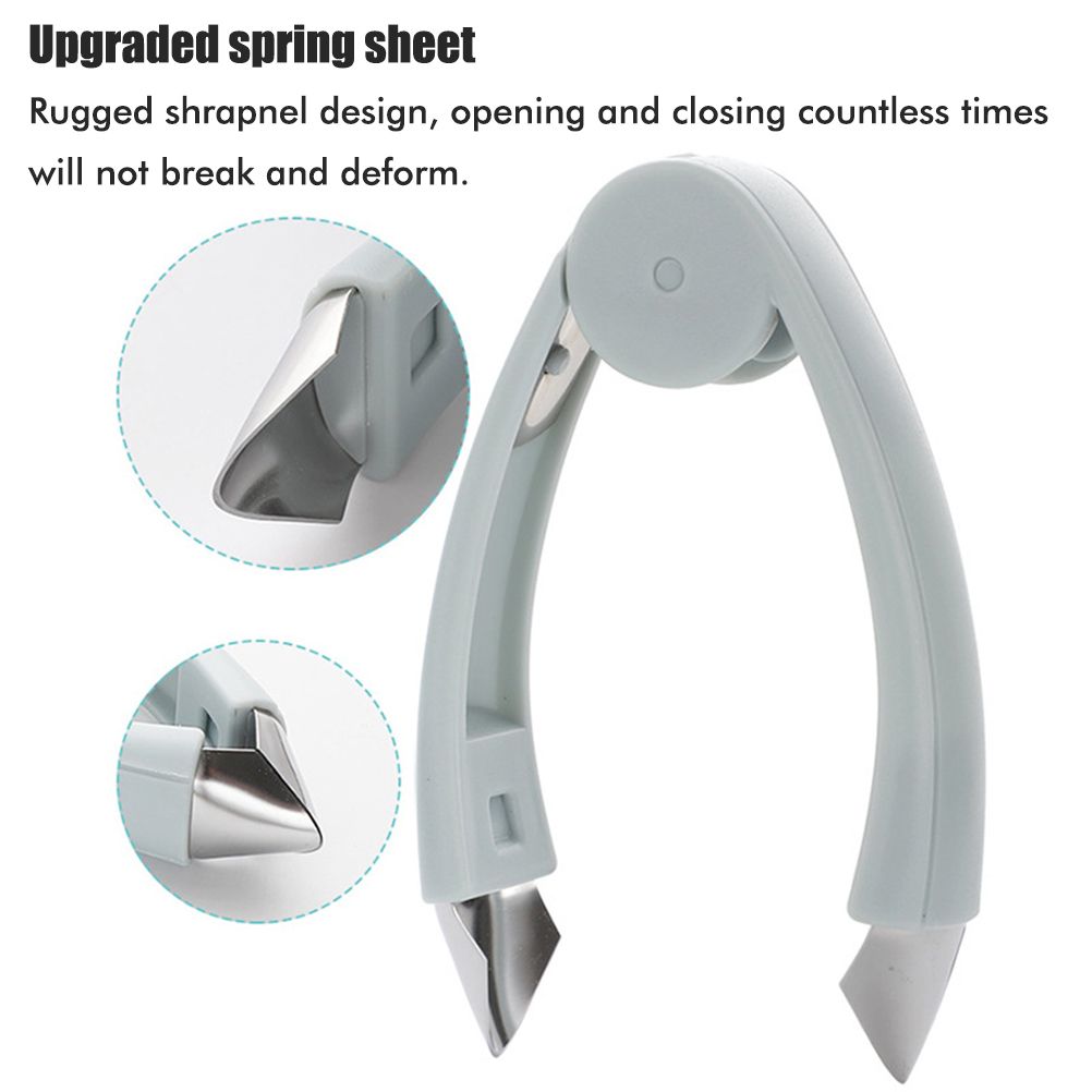 Portable strawberry huller and pineapple corer from Everything Baby, designed for easy fruit and vegetable stem removal.