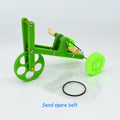 Training parrot mini bike toy for bird training, colorful outdoor play equipment for recreational bird exercise and entertainment.