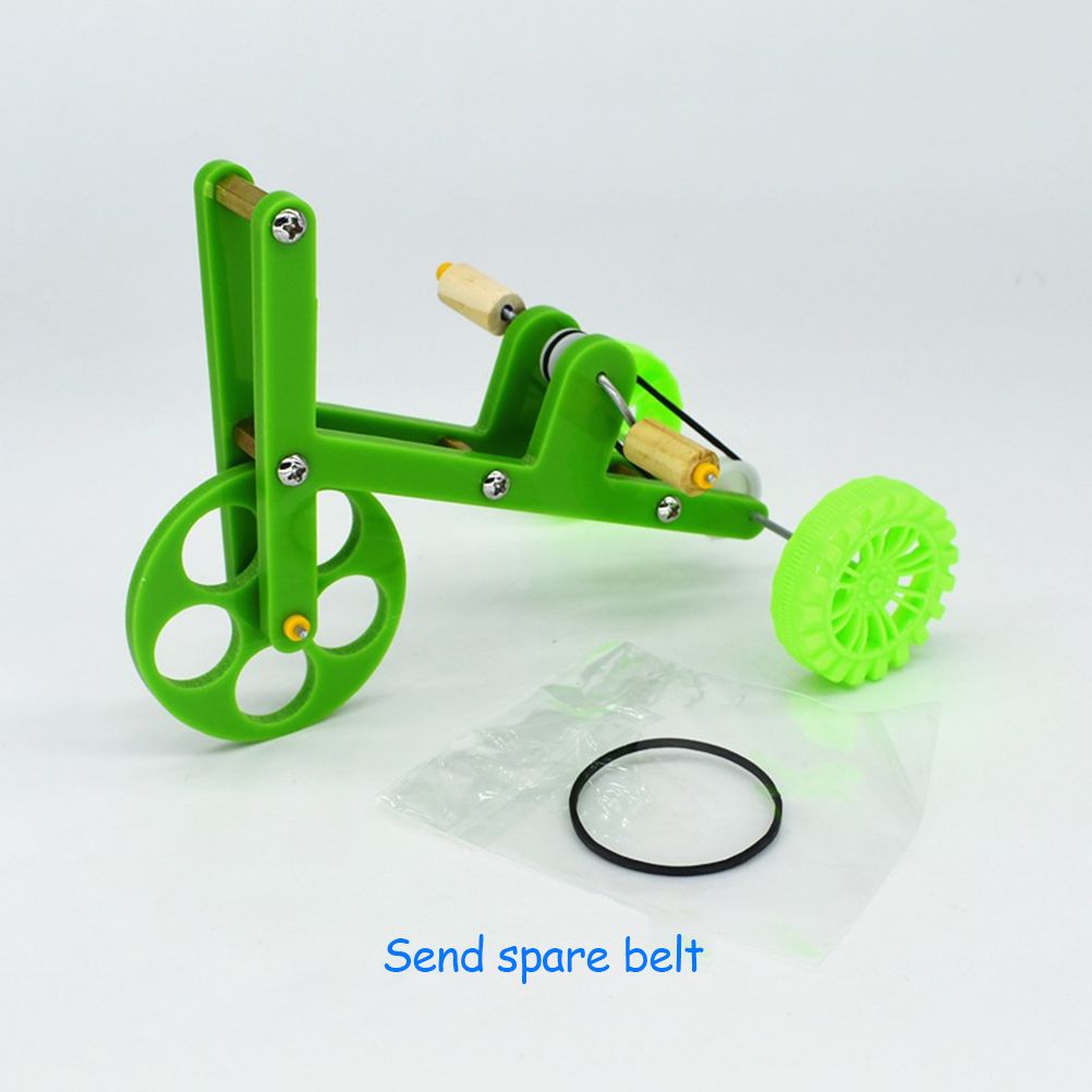 Training parrot mini bike toy for bird training, colorful outdoor play equipment for recreational bird exercise and entertainment.
