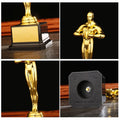 Gold plated Little Golden Man trophy, 19/22/24 cm, for kids' outdoor play competitions, by Everything Baby.