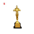 Gold plated Little Golden Man trophy in 19/22/24 cm size, suitable as a baby and kids outdoor play competition souvenir.
