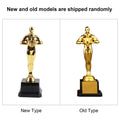 Gold plated baby and kids trophy featuring a little golden man, ideal for outdoor play awards and competition souvenirs.