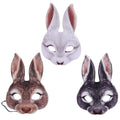 Cute EVA rabbit headgear for kids, featuring a playful bunny design perfect for parties, festivals, and pretend play.
