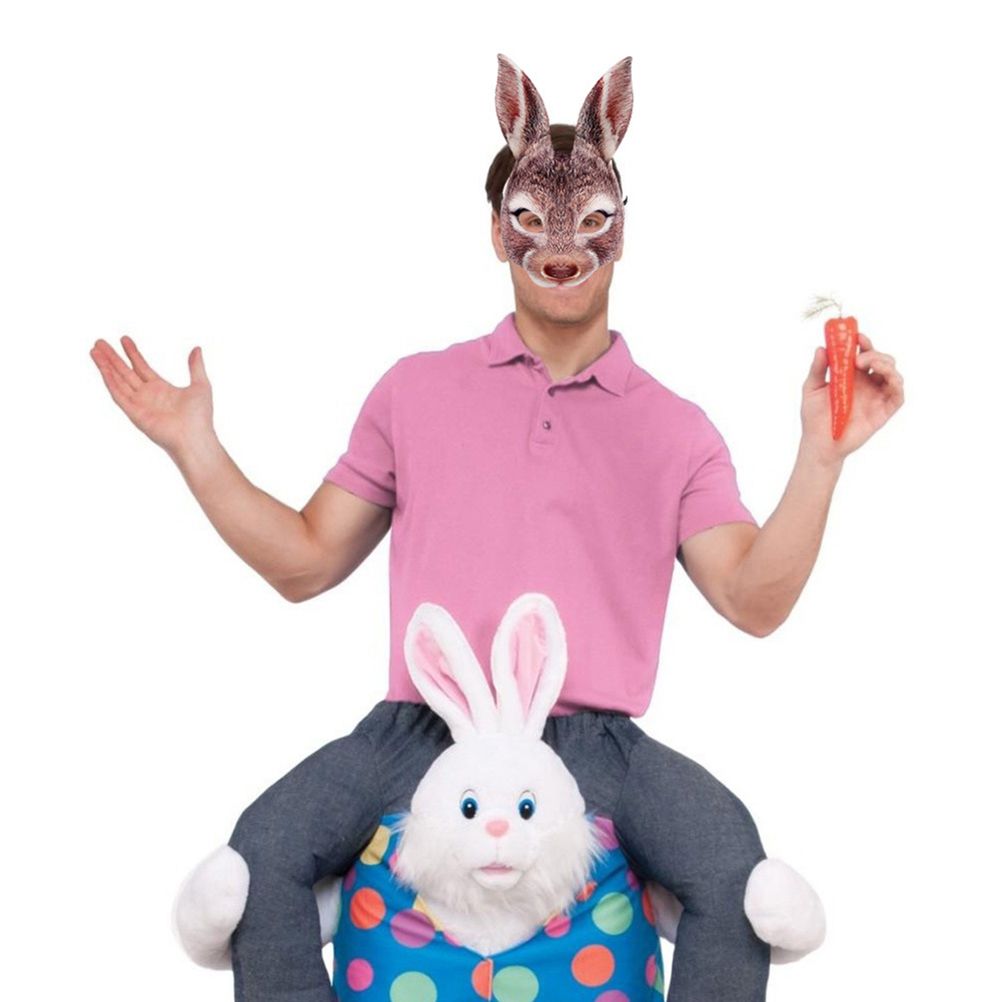 Funny EVA rabbit headgear resembling a baby bunny, perfect for parties and festivals, from Everything Baby.