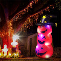Cute inflatable Halloween pumpkin tumbler decoration, 55.1 inches, made of PVC, perfect for outdoor or indoor Halloween party decor.