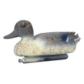 Lifelike plastic duck decoy for garden decoration, 34.5 x 13cm, ideal for outdoor play and decorative use.