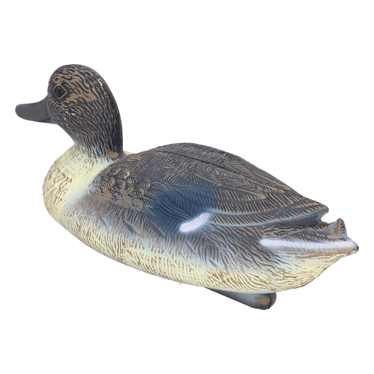 Lifelike plastic duck decoration hunting decoy for garden, 34.5 x 13cm, suitable as outdoor toy or garden ornament