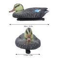Floating female duck decoy for garden or pond decoration, 26x11.5cm, realistic hunting duck simulation for outdoor use.