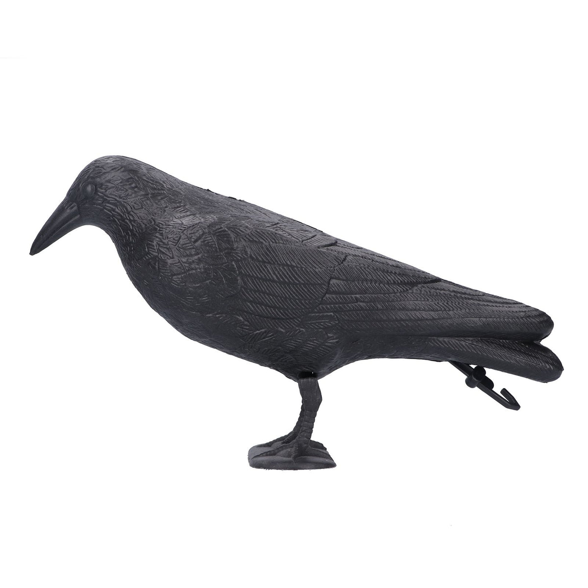 Simulation plastic crow decoy for outdoor garden decoration, hunting bait, and outdoor play, by Everything Baby.