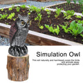 Plastic owl garden decoy by Everything Baby, realistic outdoor hunting predator repeller for garden decoration.