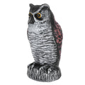 Plastic owl garden statue decoration and hunting decoy for outdoor play and garden decor by Everything Baby.