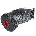 Plastic owl garden statue decoration and hunting decoy, outdoor bird repeller for garden and yard use