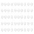 Set of 50 plastic fake pigeon eggs, realistic hatching simulation for bird breeding and pretend play, by Everything Baby.