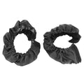 Two stroller wheel covers made of Oxford cloth for infant pushchairs, fitting 12-16cm small wheels, dustproof tire protectors.