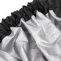 Two stroller wheel covers made of Oxford cloth, dustproof tire protectors for infant pushchairs with 12-16cm small wheels.