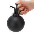 Black 500ml vintage hand press watering pot for garden and balcony, outdoor spray bottle, suitable for kids' outdoor play accessories