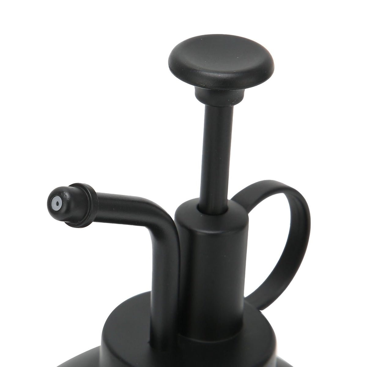 Vintage black 500ml watering pot with hand press spray for garden or balcony, outdoor watering tool by Everything Baby.