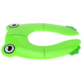 Green portable baby potty seat pad by Everything Baby, non-slip toddler toilet training seat for travel, designed for toddler comfort.