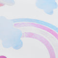 Self-adhesive wall sticker with cute clouds and raindrops, perfect for children's room decor, from Everything Baby.