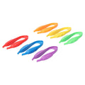 Six children's tweezers with observation catch clips for outdoor exploration and educational play, perfect for young explorers.