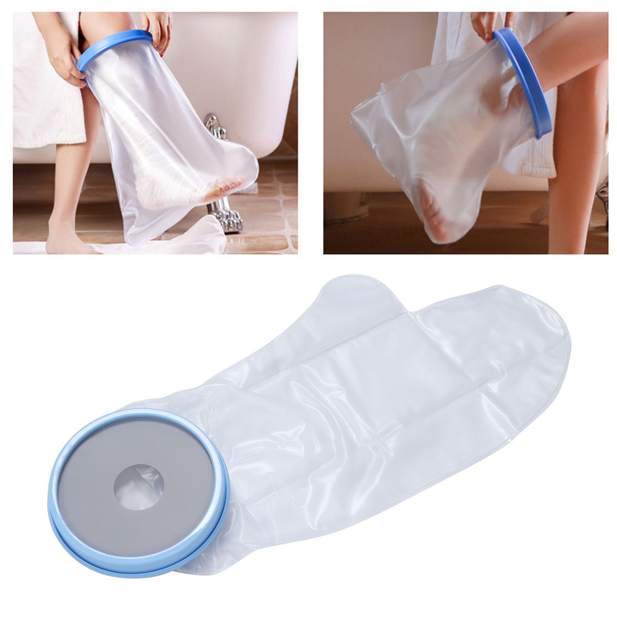 Reusable waterproof arm cast cover for children, designed to protect wounds during showering and bathing, by Everything Baby.