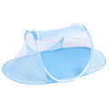 Portable baby mosquito netting for folding crib, ideal for summer outdoor play and protection from insects.