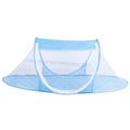Portable baby mosquito netting for folding crib, breathable mesh for children, ideal for summer outdoor play and safety.