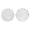 Silver commemorative coin from Everything Baby featuring the 2020 memorial medal, suitable as a collectible souvenir.
