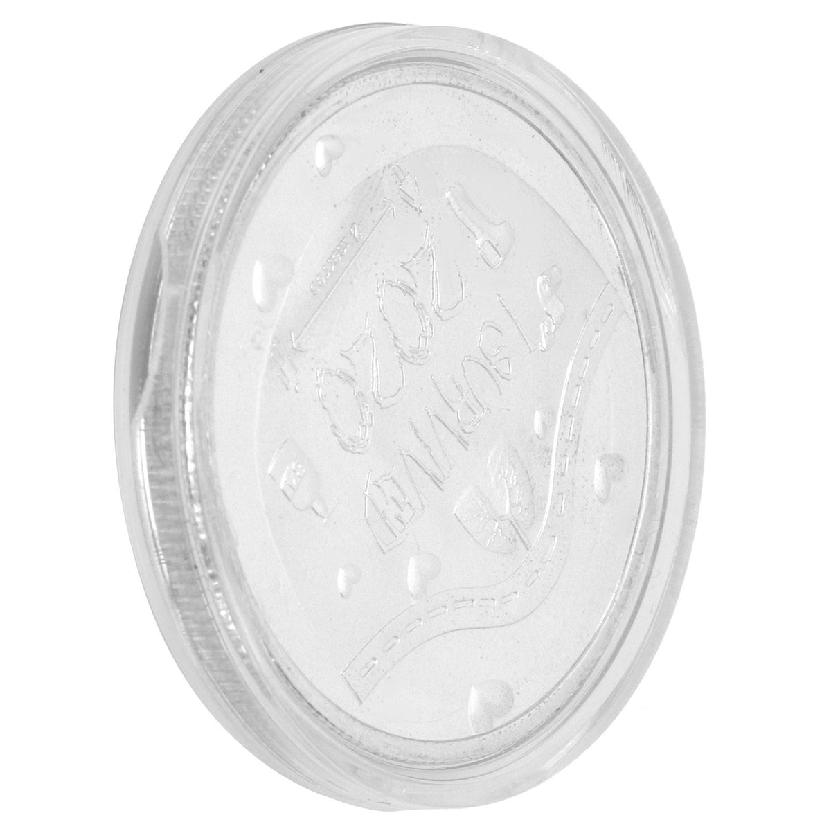 Silver commemorative 2020 medal coin featuring innovative design, suitable as a memorial or collectible souvenir.