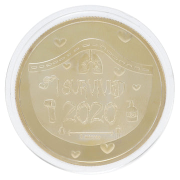 Gold commemorative coin from Everything Baby featuring a 2020 memorial medal, suitable for collection or gifting.