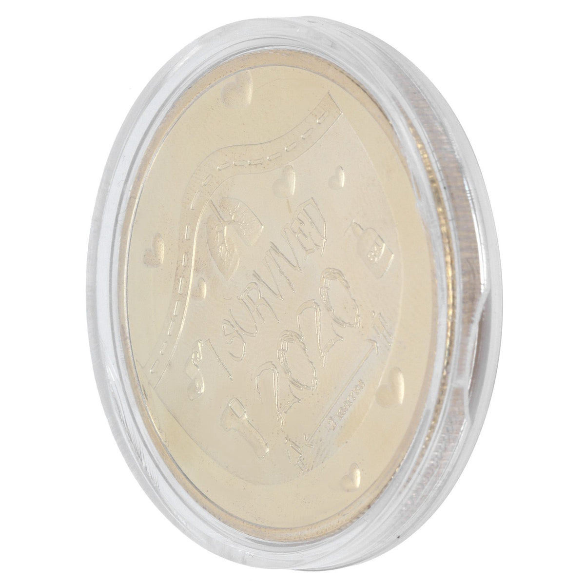 Gold commemorative coin from Everything Baby, 2020 memorial medal, suitable for souvenirs or collection.