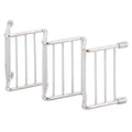 Stainless steel taco holder tray with 2/3 grid design, ideal for kitchen or restaurant use, by Everything Baby.