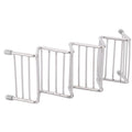 Stainless steel taco holder tray from Everything Baby, designed for kitchen or restaurant use, with a 3/4 grid for serving tacos.
