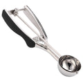 Stainless steel ice cream spoon and melon baller for kitchen use, with a 44mm digging ball for fruit and dessert serving.
