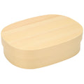 Japanese-style wooden lunch box with single layer design, perfect for kids' pretend play and role-playing activities.